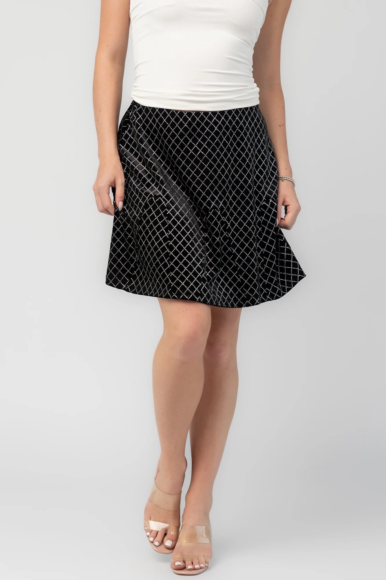 Michelle Flare Skirt | Black