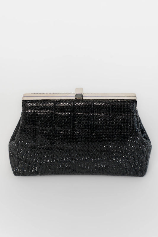Starlight Evening Clutch Bag | Black