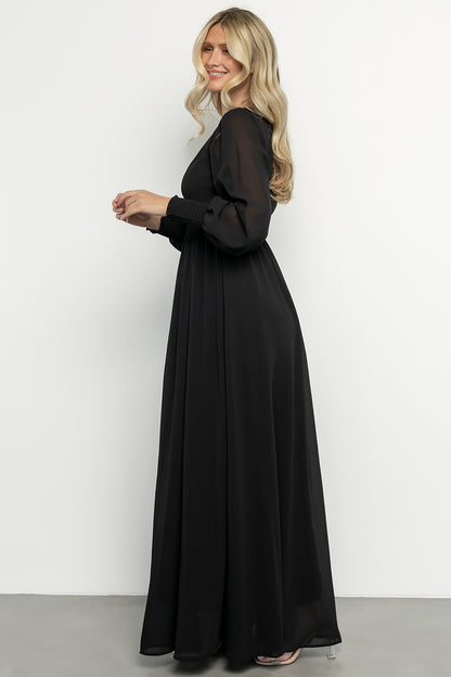 Olivia Maxi Dress | Black