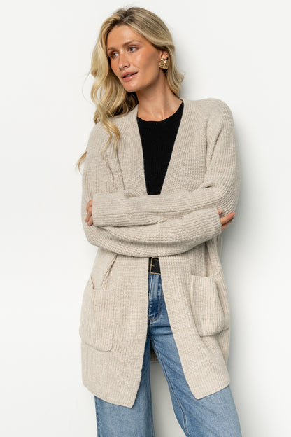 Frankel Pocket Cardigan | Natural