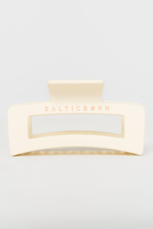Trixie Matte Claw Clip | Ivory