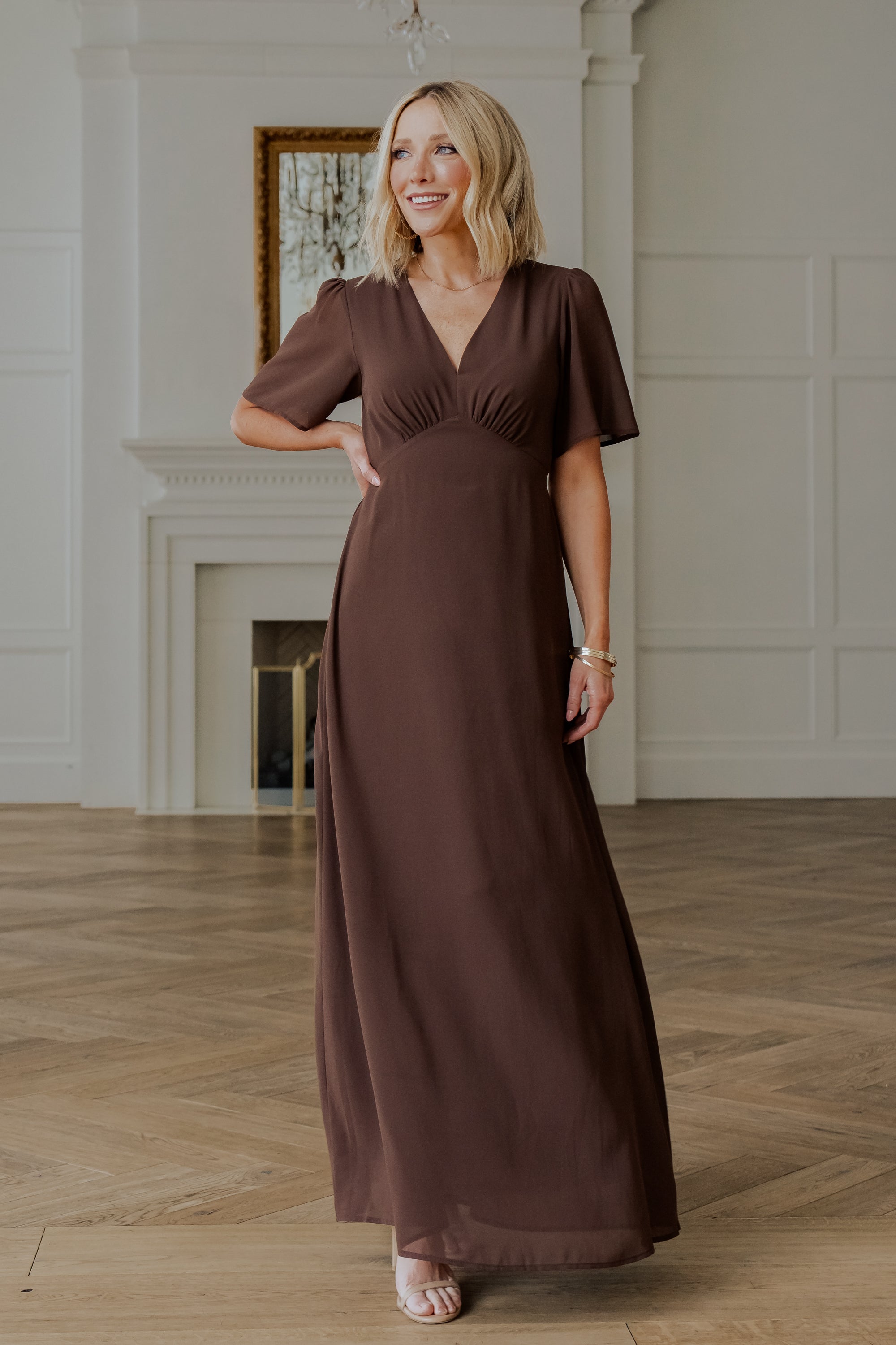 Esti Maxi Dress | Espresso | Baltic Born