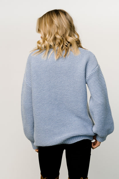 Bentley Chunky Knit Sweater | Blue