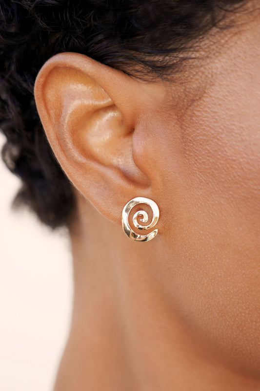 Aura Swirl Studs