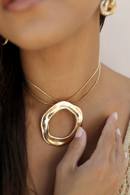 Open Circle Necklace
