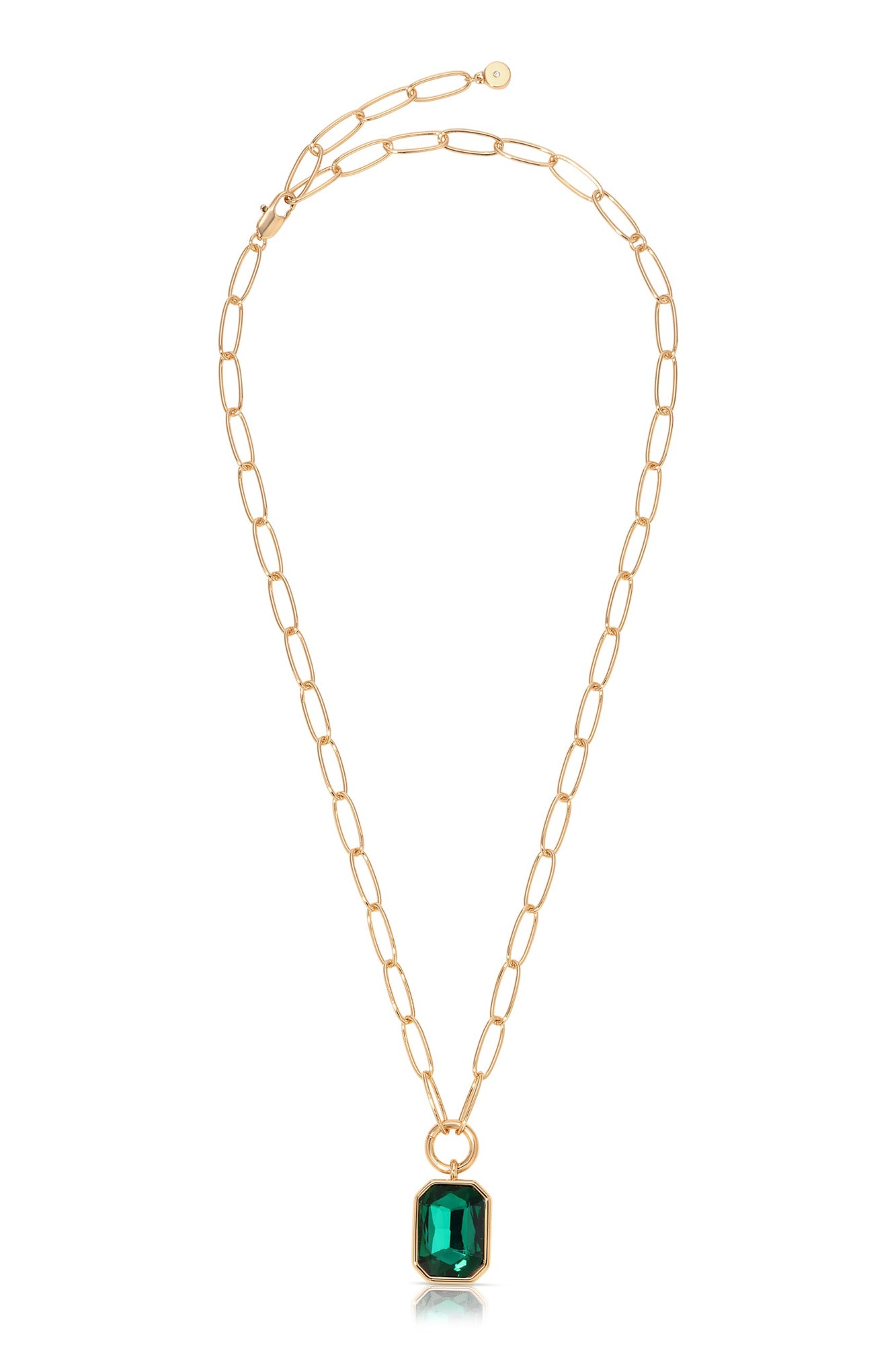 Deco Pendant Necklace