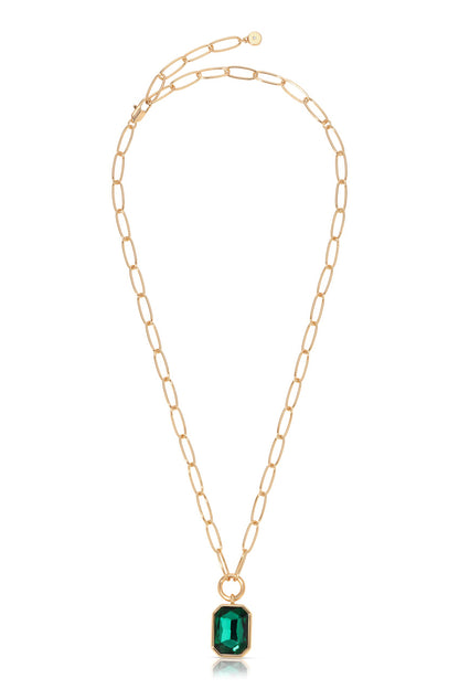 Deco Pendant Necklace