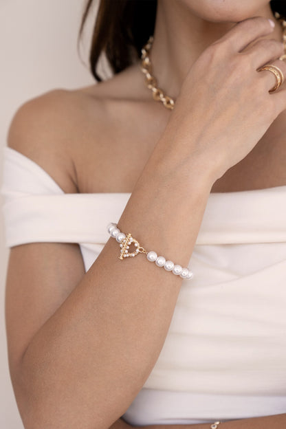 Pearl Sweetheart Bracelet