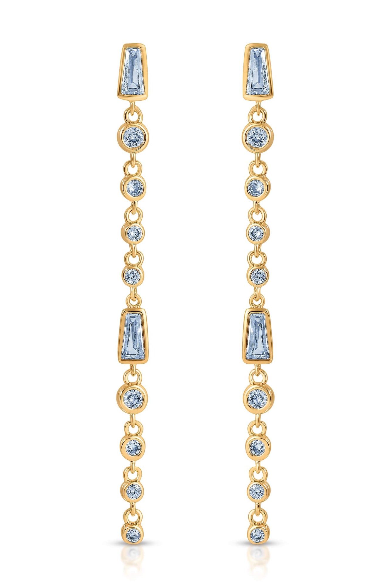 Crystal Linear Earrings