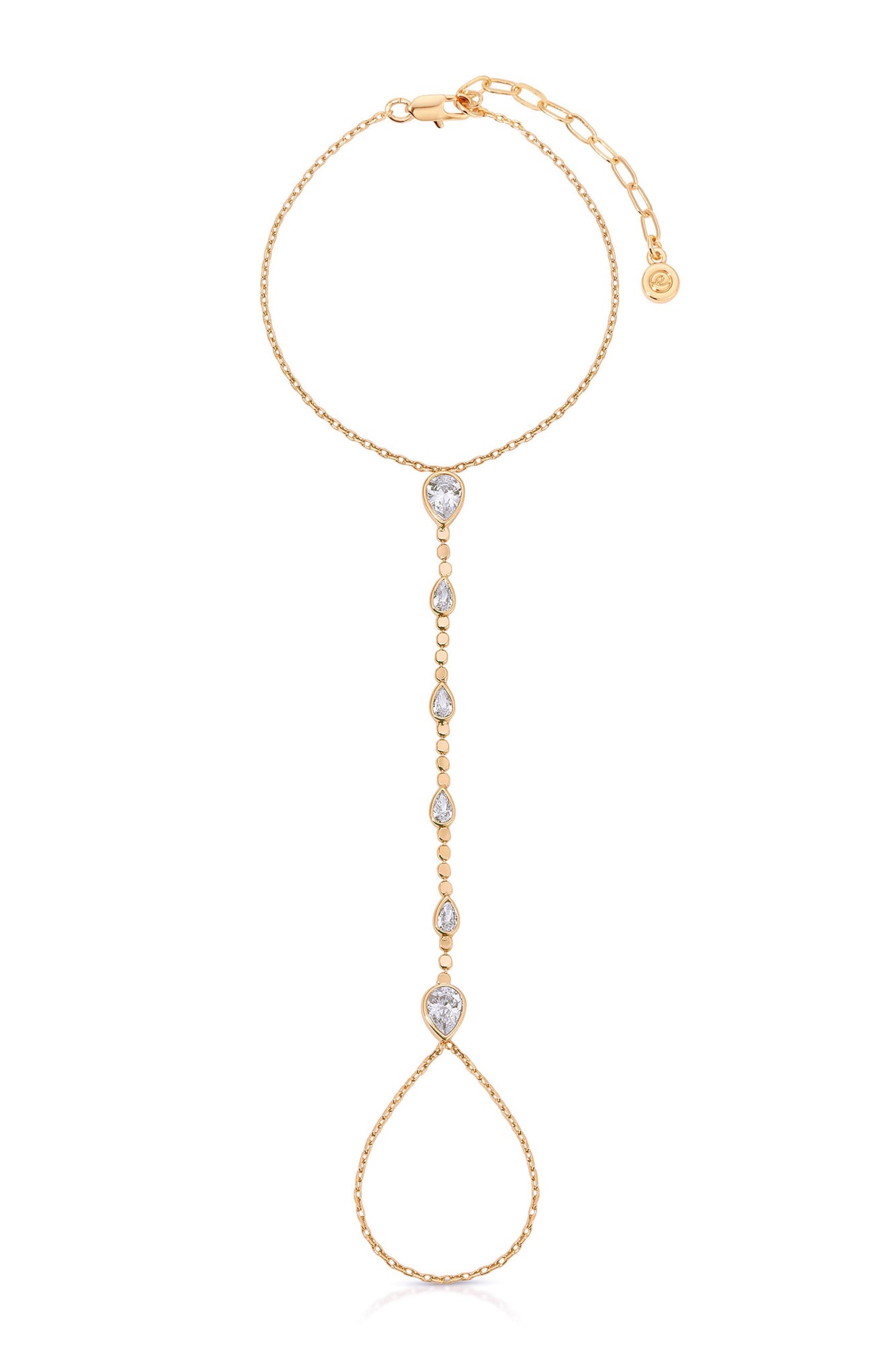 Dripping Crystal Hand Chain