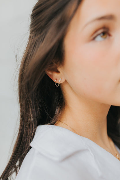 The Julia Double Stud Earrings