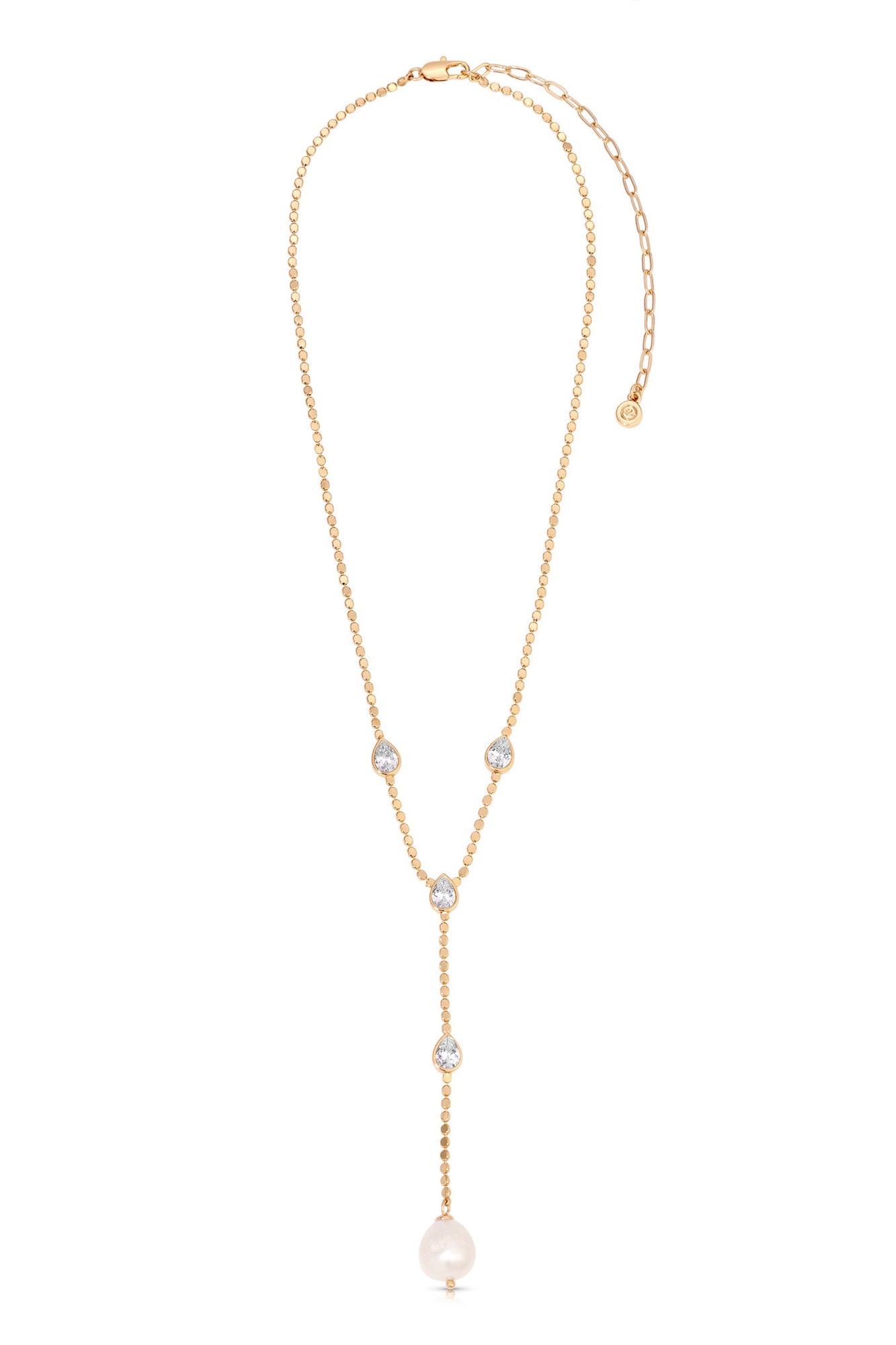 Dripping Crystal Lariat