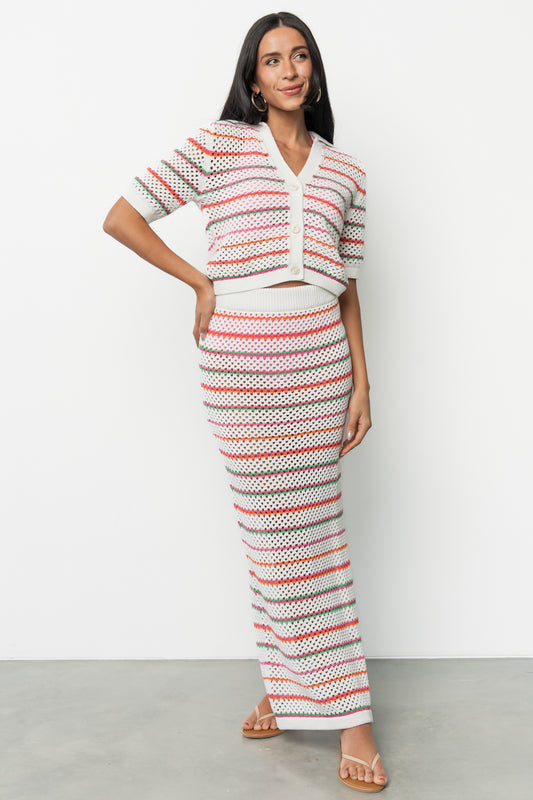 Viento Skirt | Multi Stripe