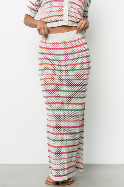 Viento Skirt | Multi Stripe