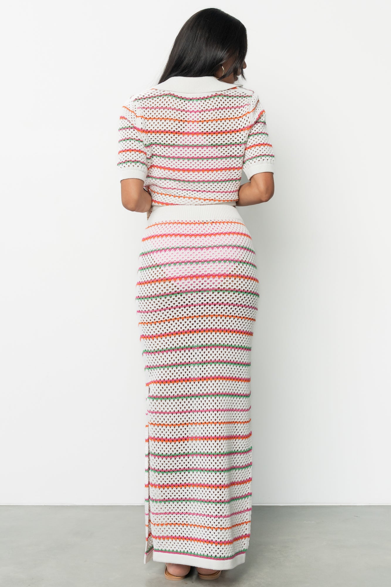 Viento Skirt | Multi Stripe