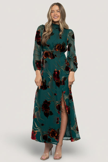 Caspian Maxi Dress | Jade Multi