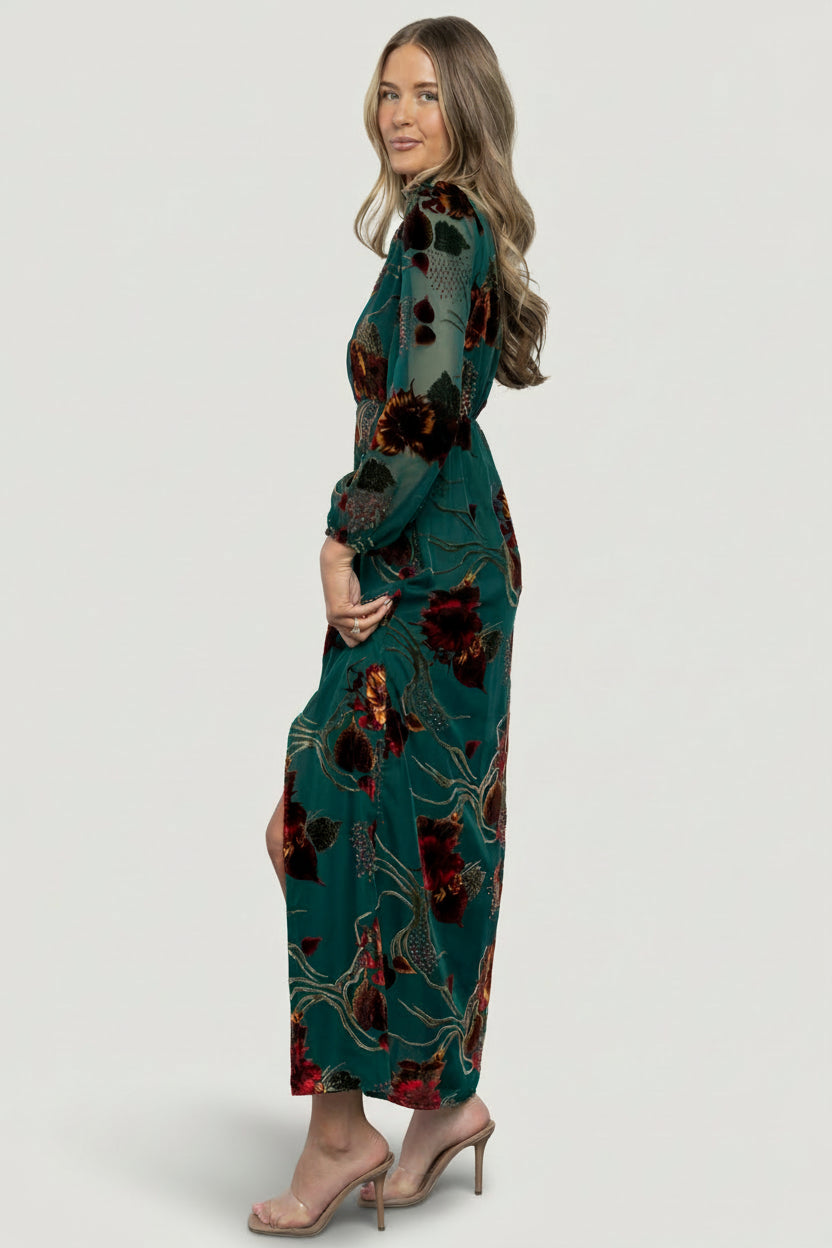 Caspian Maxi Dress | Jade Multi