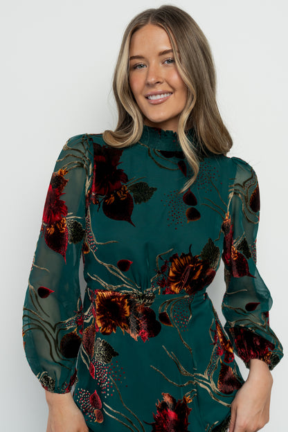 Caspian Maxi Dress | Jade Multi