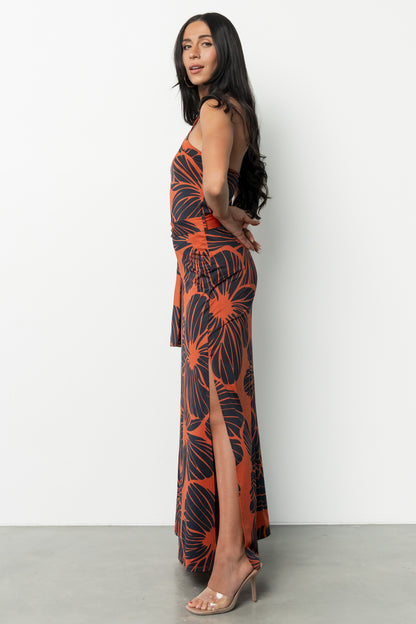Palma Column Dress | Sienna + Navy