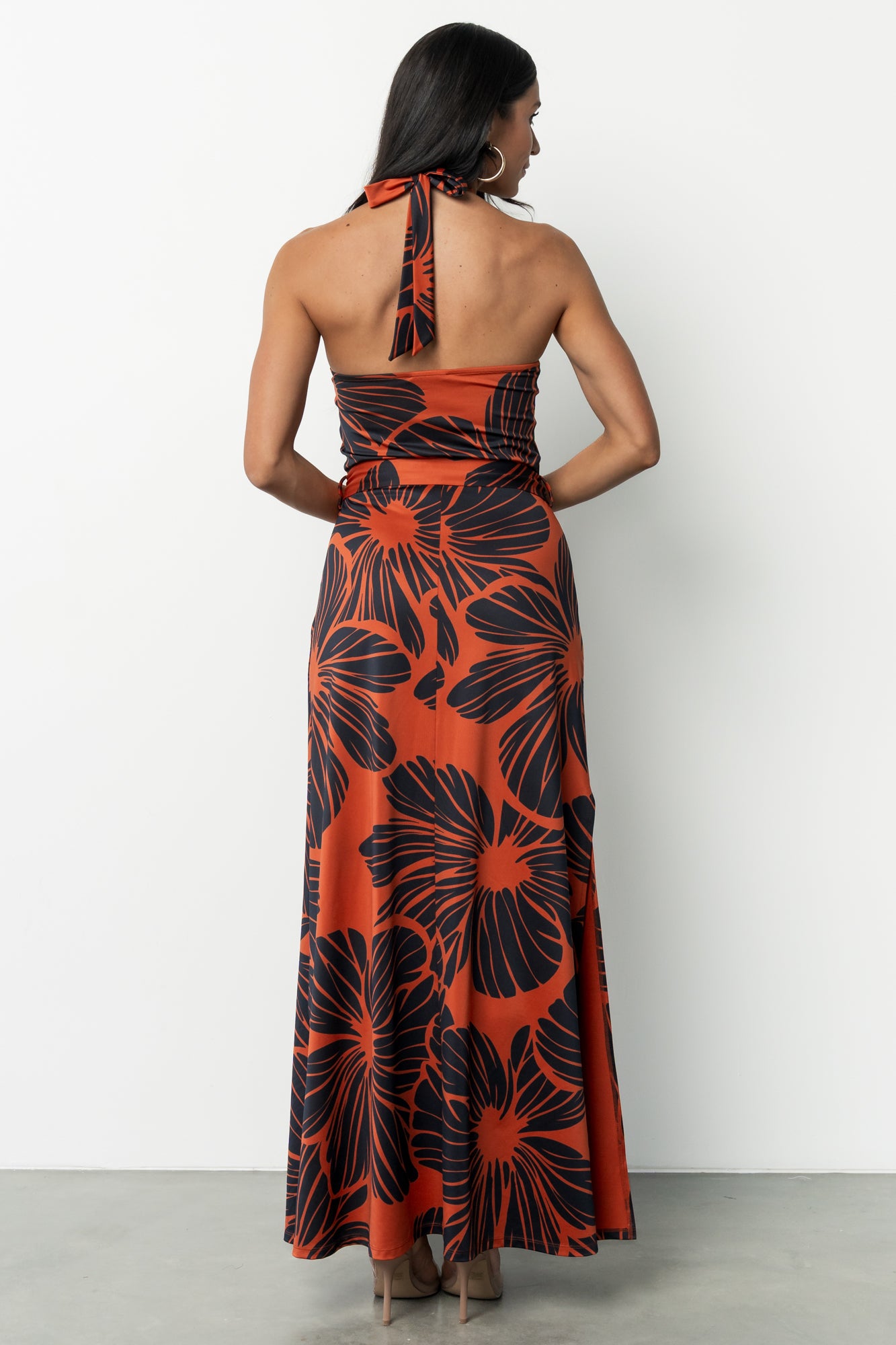 Palma Column Dress | Sienna + Navy