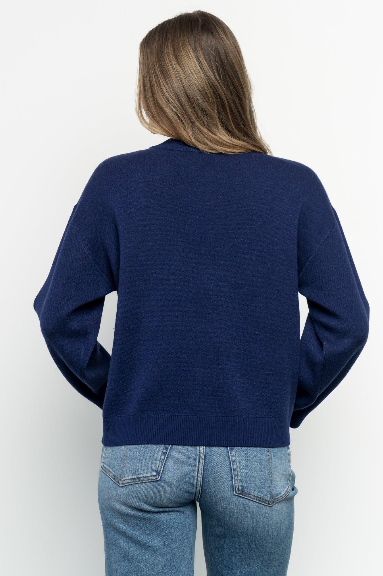 Kobi Sweater | Navy Multi