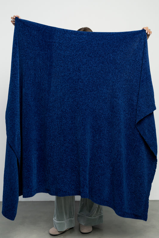 Chrissy Throw Blanket | Cobalt