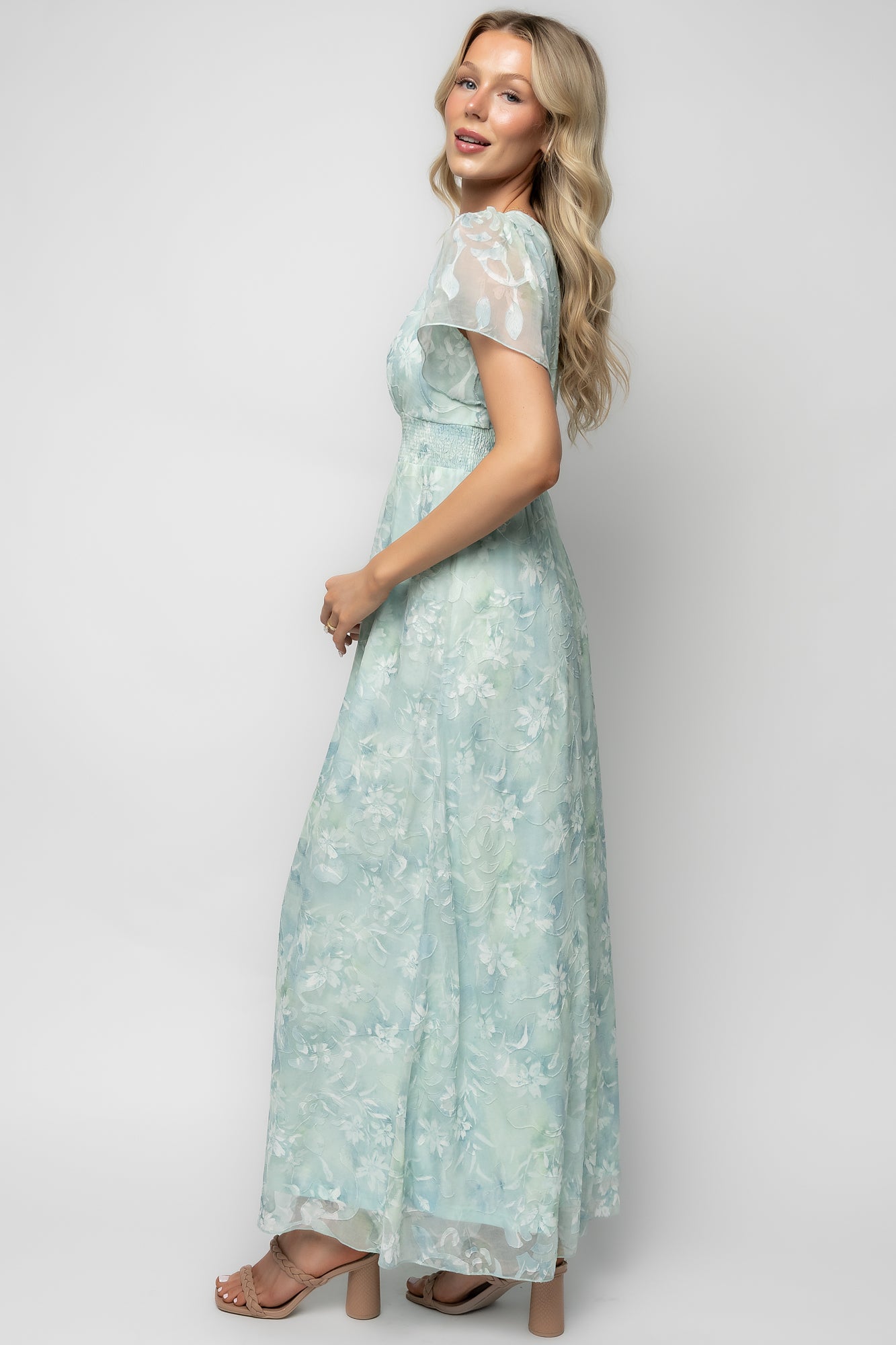 Pale Teal Chiffon Dress Ever-Pretty A-Line Pleated Chiffon Tie-Waist Evening Dress Pale Teal Chiffon Dress Ever-Pretty A-Line Pleated Chiffon Tie-Waist Evening Dress