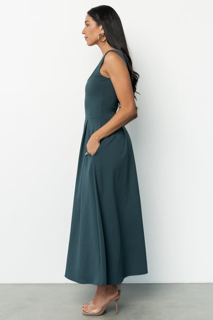Giavanna Maxi Dress | Dark Green