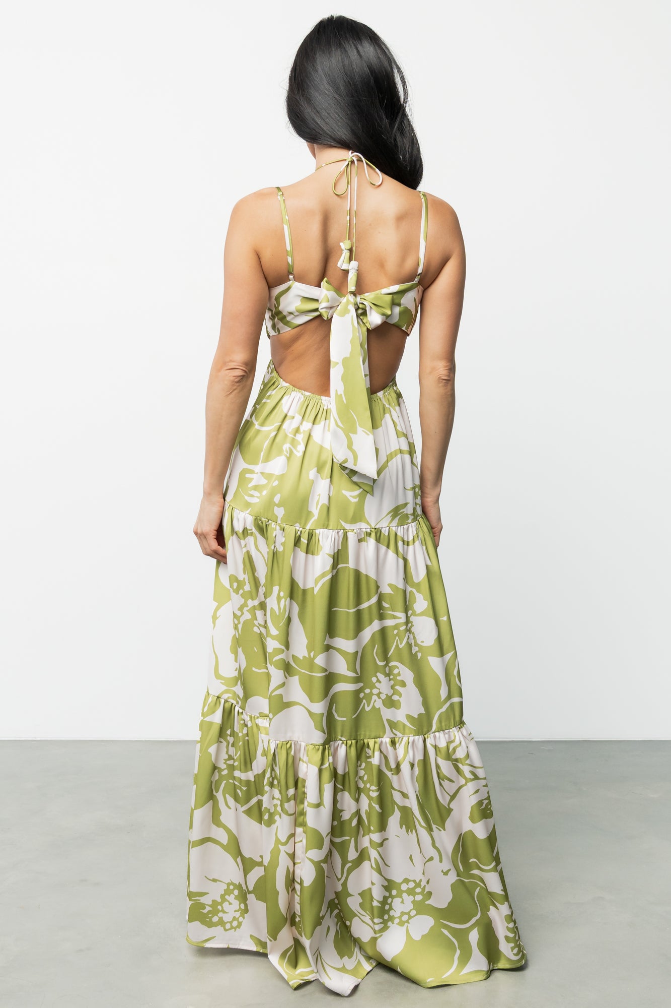 Querida Maxi Dress | Green Floral