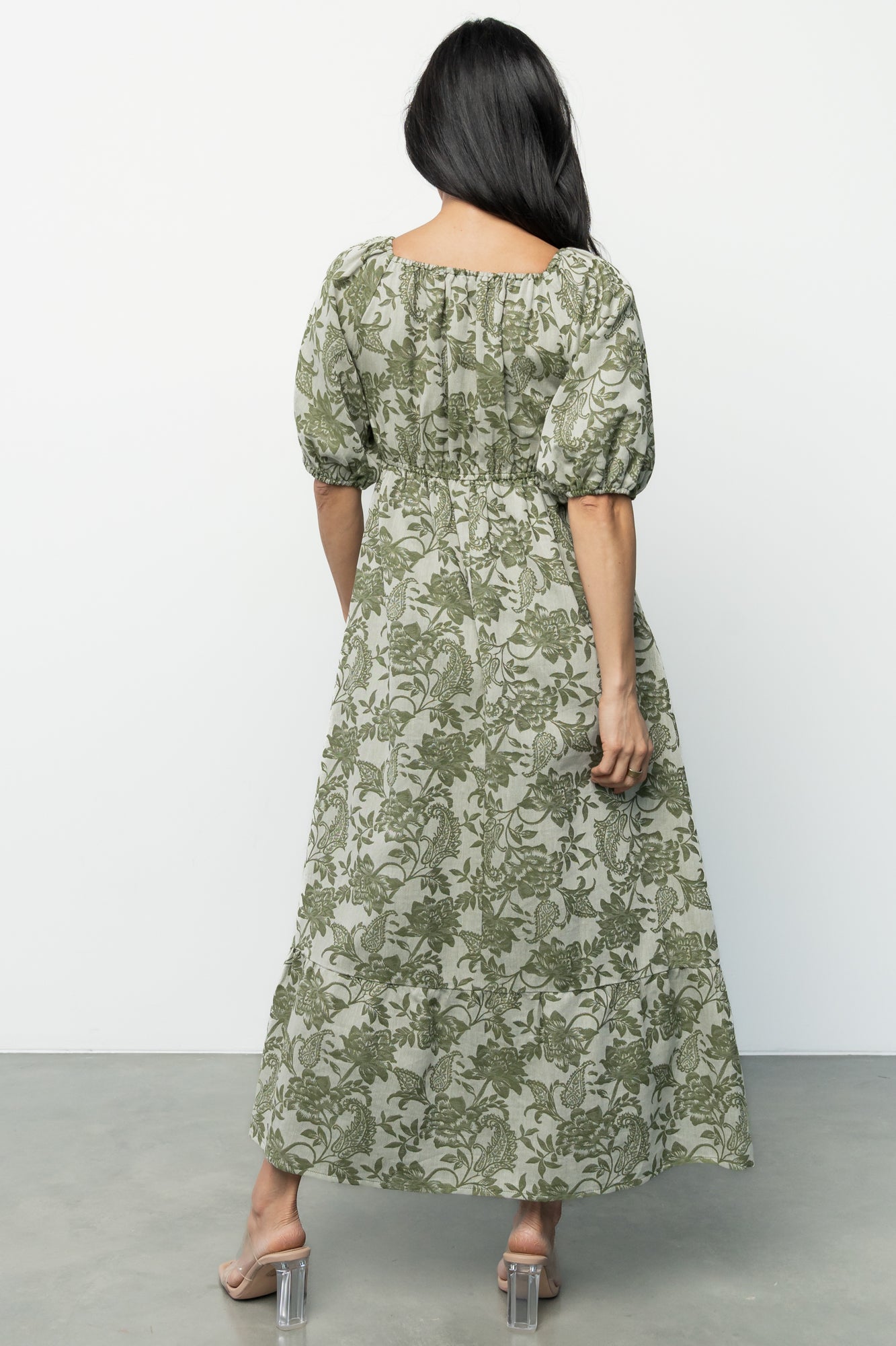Giuliana Dress | Green Print
