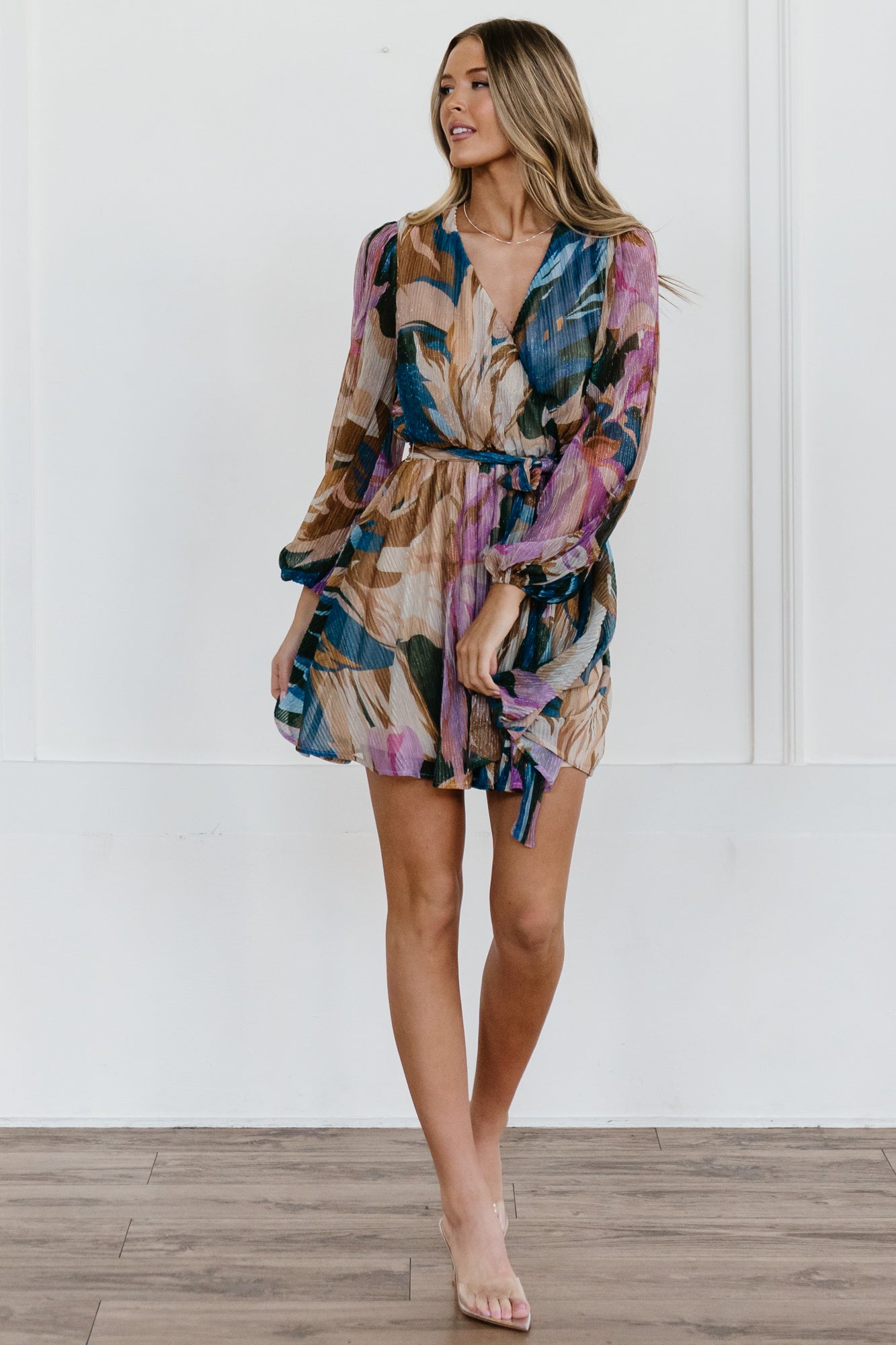 Rev Mini Dress | Orchid Multi