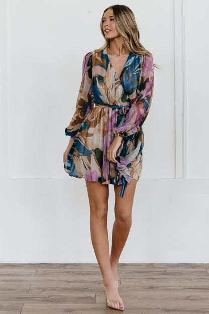 Rev Mini Dress | Orchid Multi