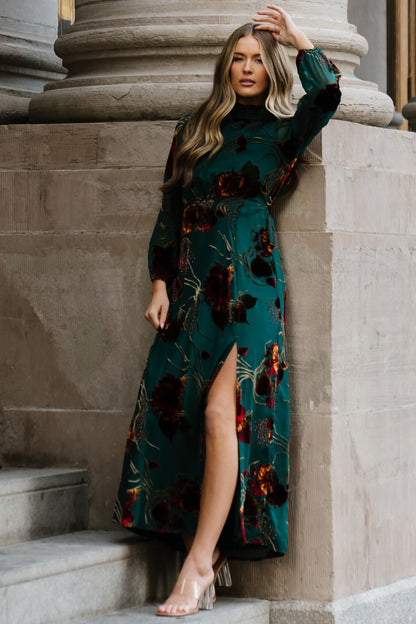 Caspian Maxi Dress | Jade Multi