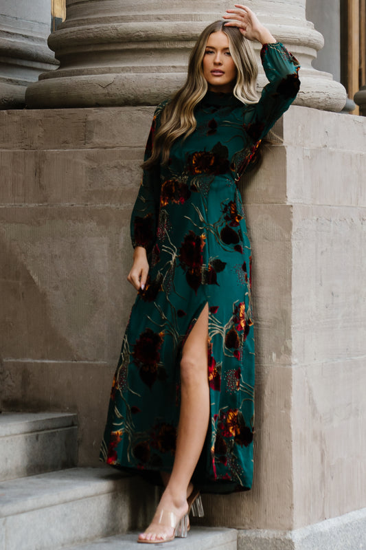Caspian Maxi Dress | Jade Multi