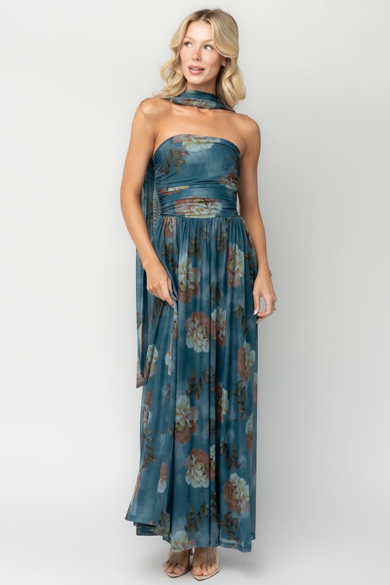 Elias Strapless Maxi Dress