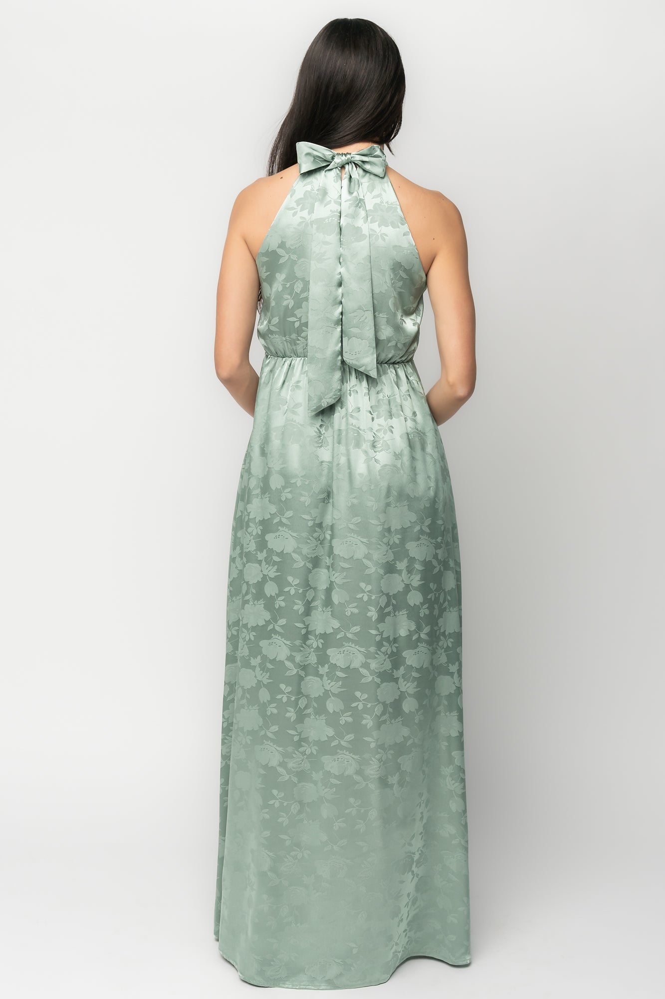 Milan Halter Maxi Dress | Sage