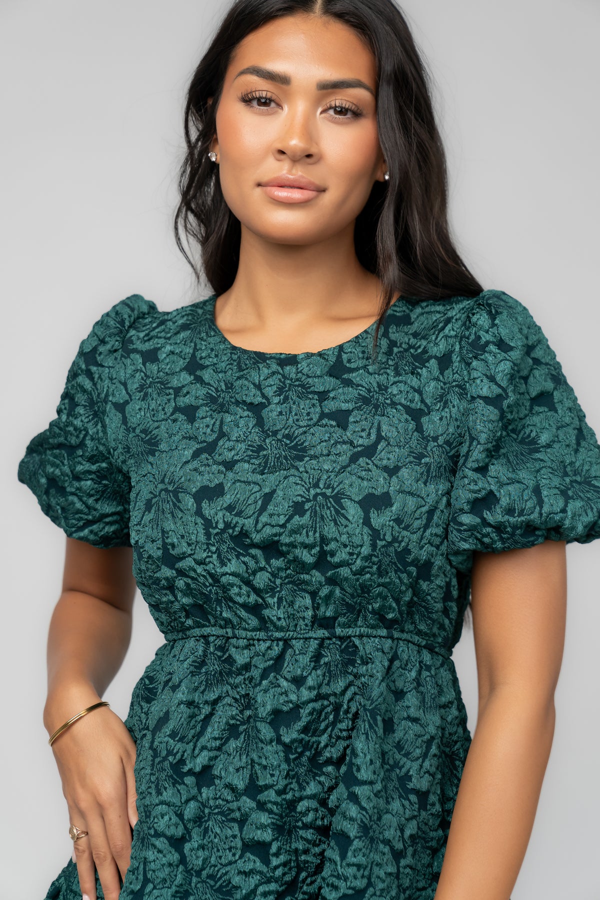 Henrietta Midi Dress | Green