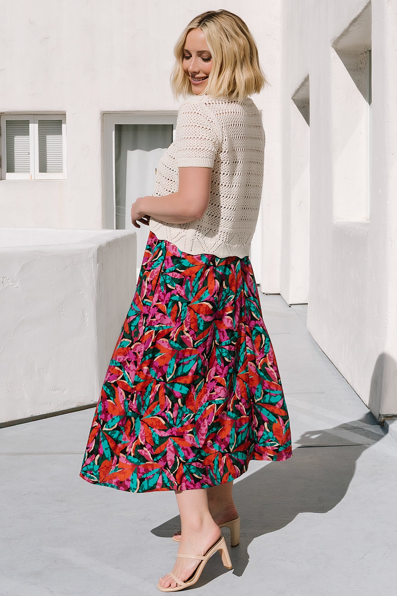 Candela Crochet Cardigan | Ecru