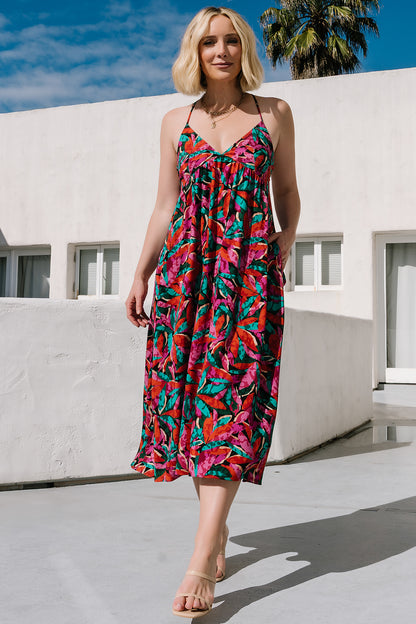 Granada Midi Dress | Multi Print