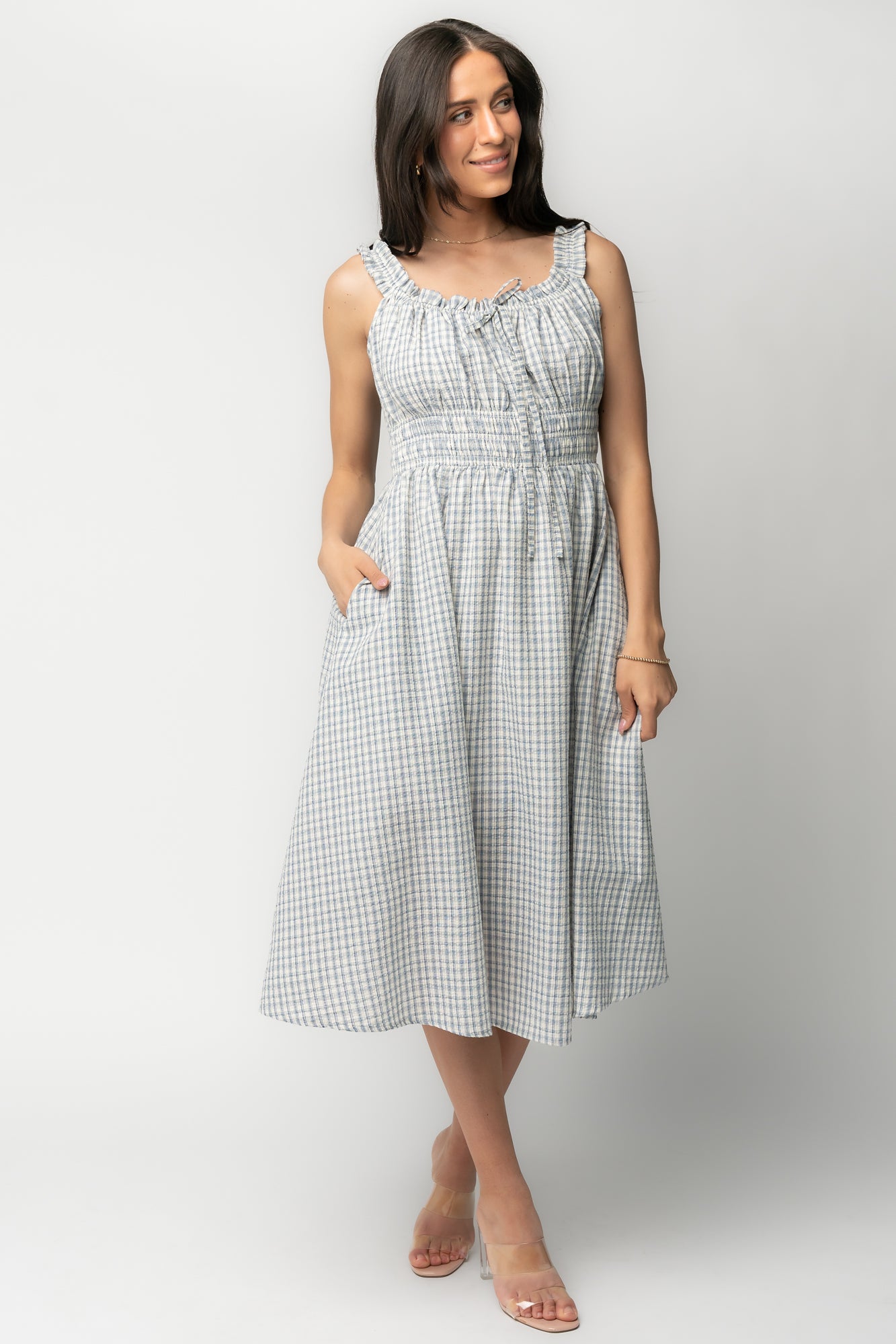 grey gingham dress Buy Amy Lynn Grey Twiggy Gingham Check Mini Fit and Flare Skater Dress from Next USA