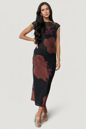 borgo de nor daniela floral midi dress Borgo De Nor | Dresses | Borgo De Nor Daniela Floral Sundress In Blue And Yellow