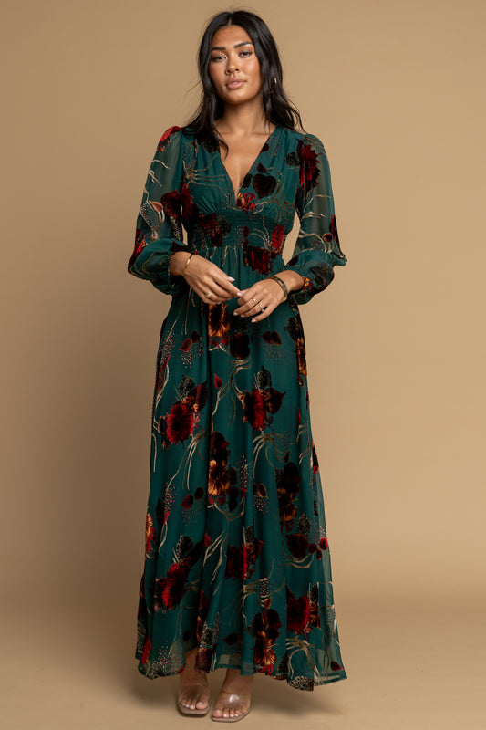 Mikla Maxi Dress | Jade Multi