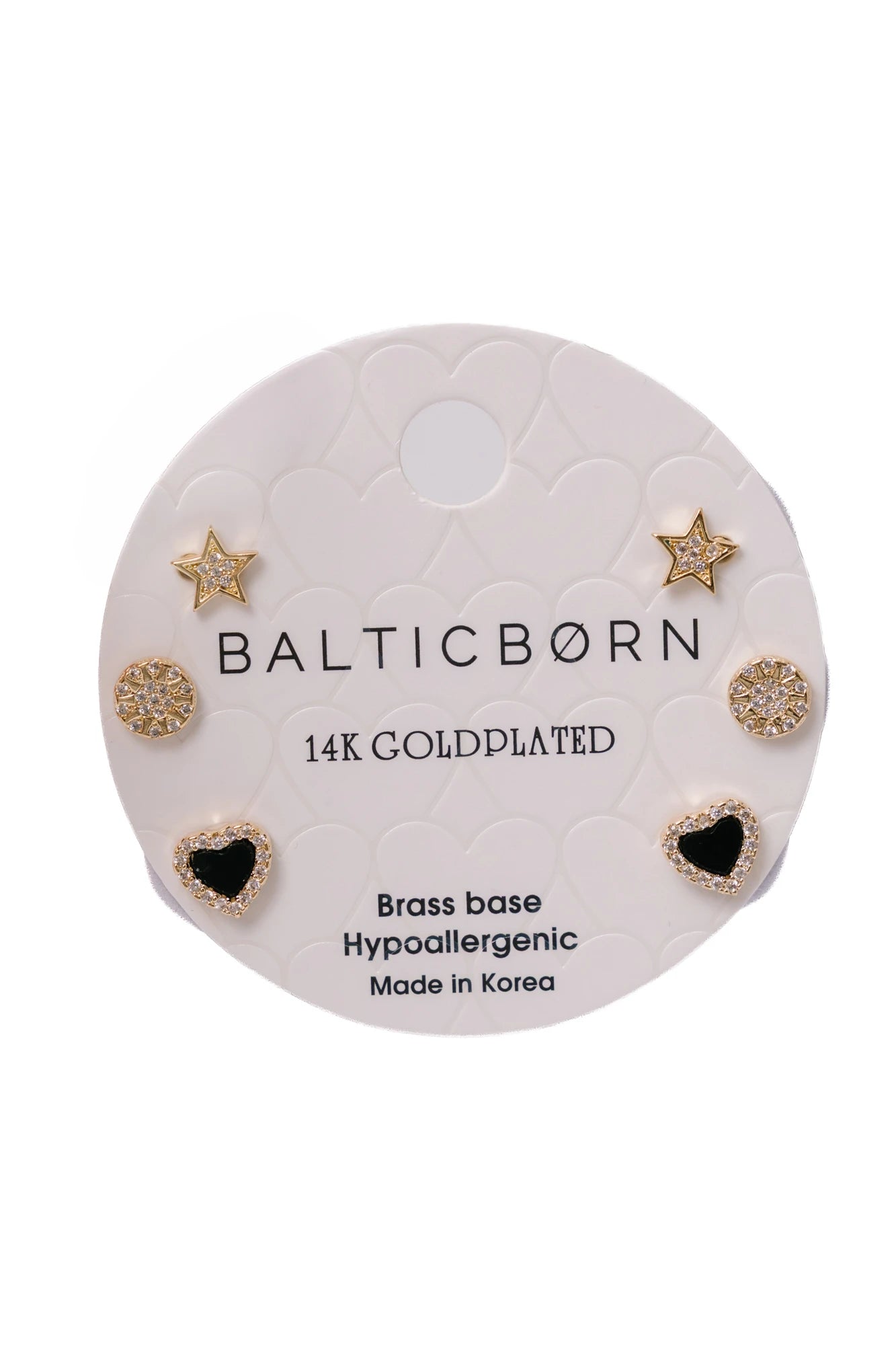Celestial Stud Earring Set | Gold