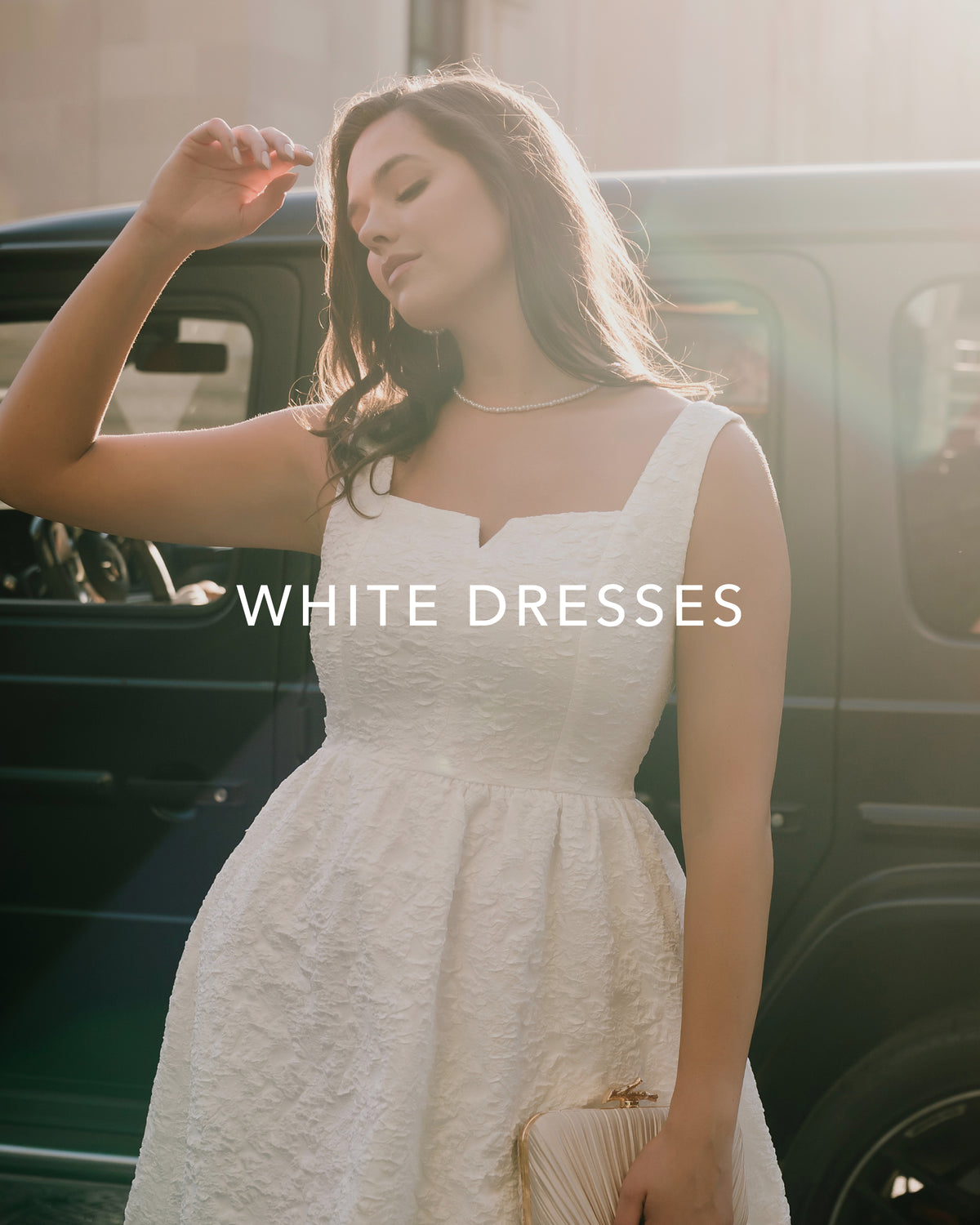 WHITE DRESSES
