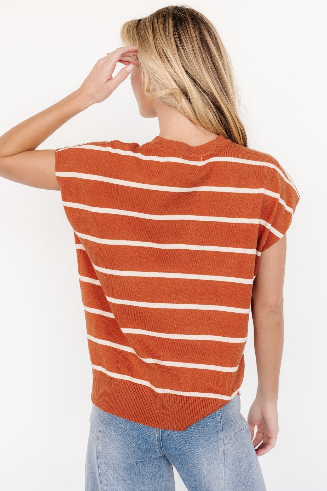 Ada Dolman Top | Sandstone + Natural - Baltic Born