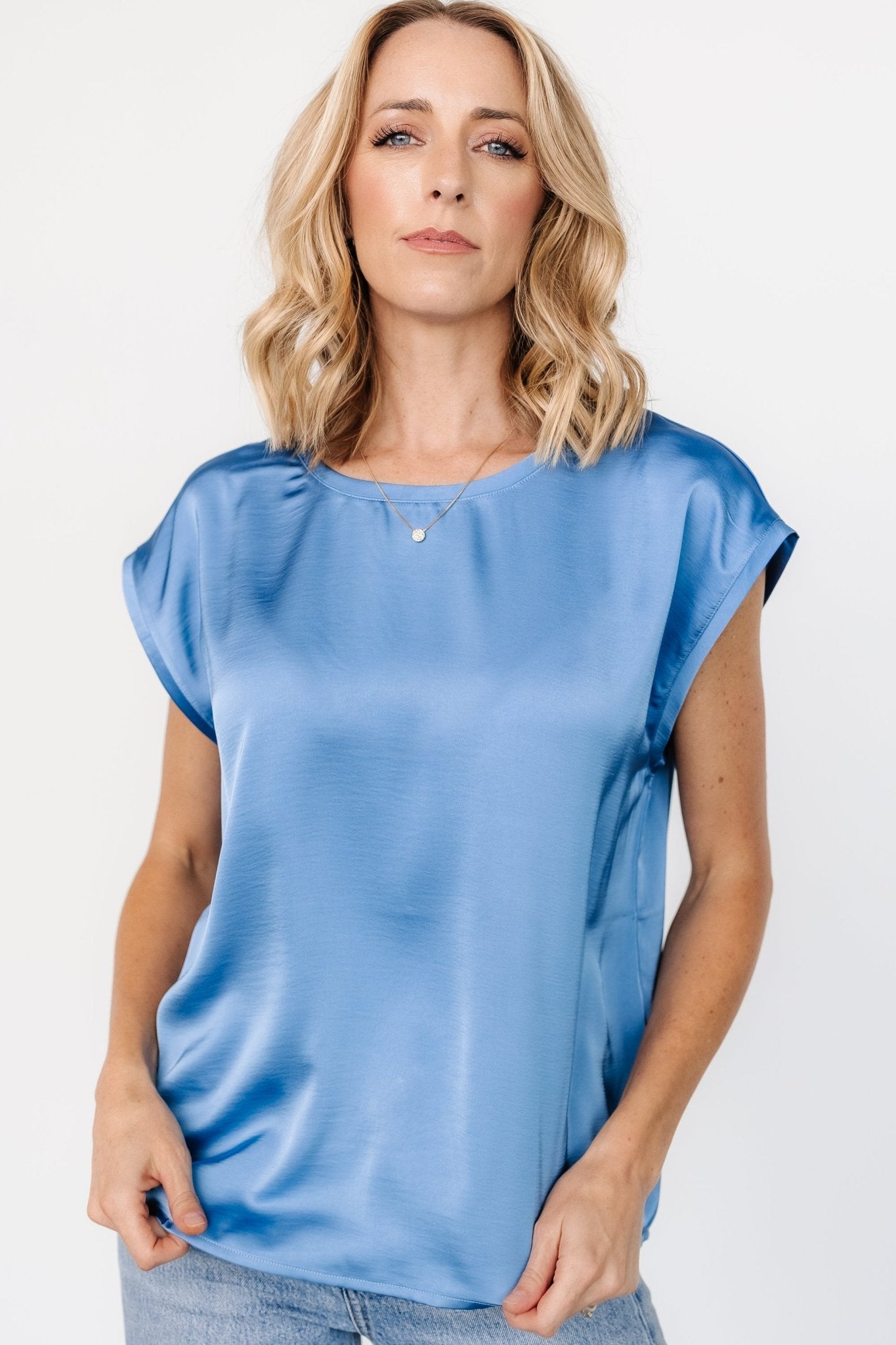 Adina Top | Winter Blue - Baltic Born