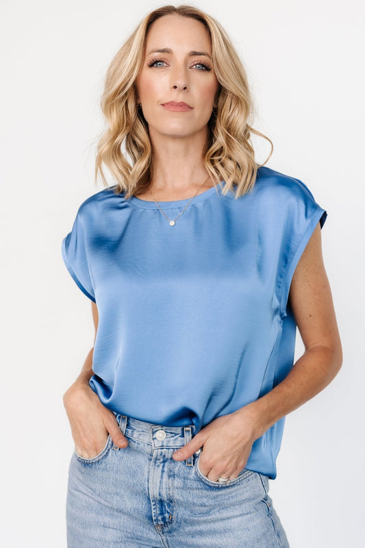 Adina Top | Winter Blue - Baltic Born