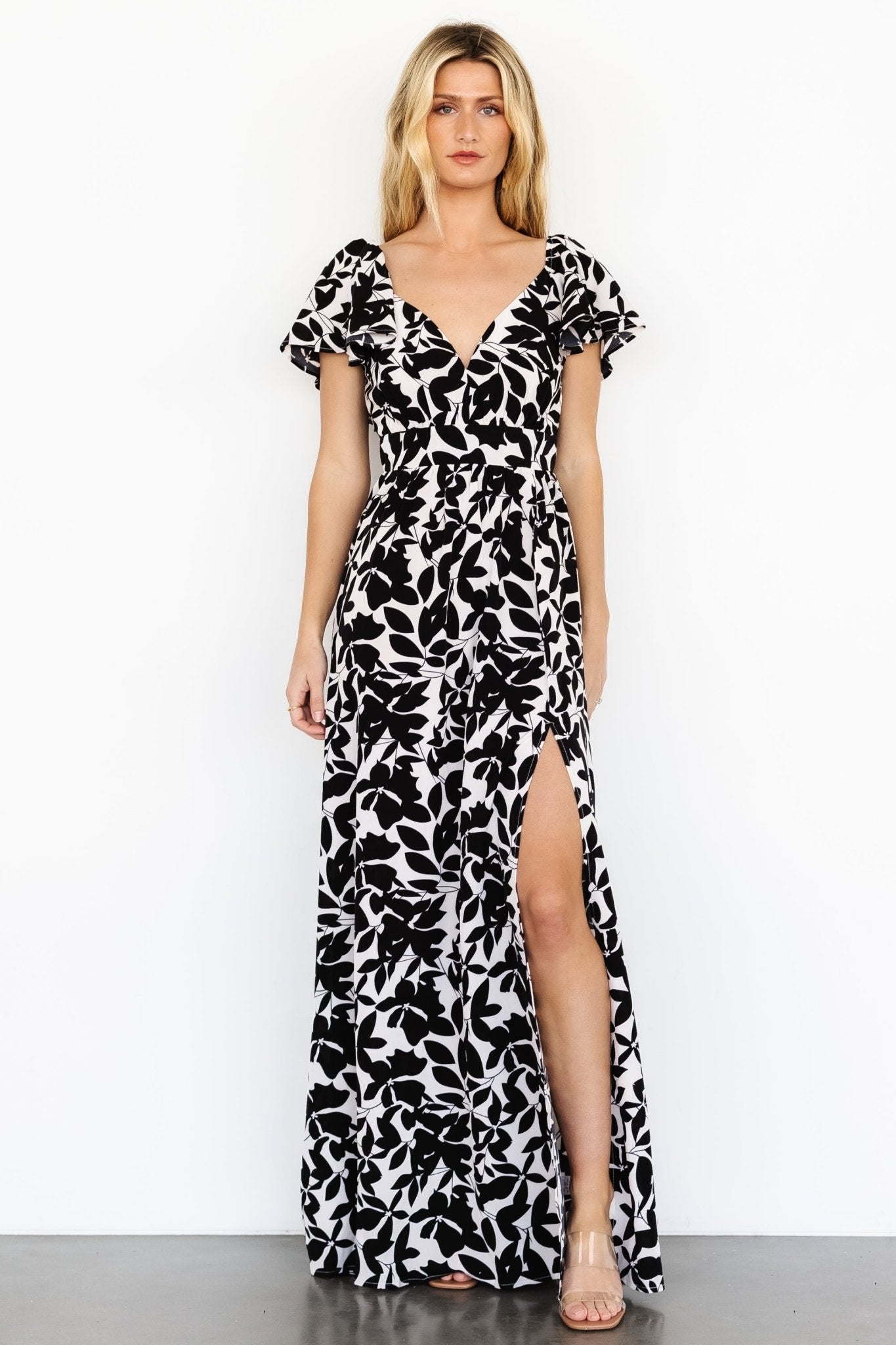 Adira Maxi Dress | Black Floral - Baltic Born