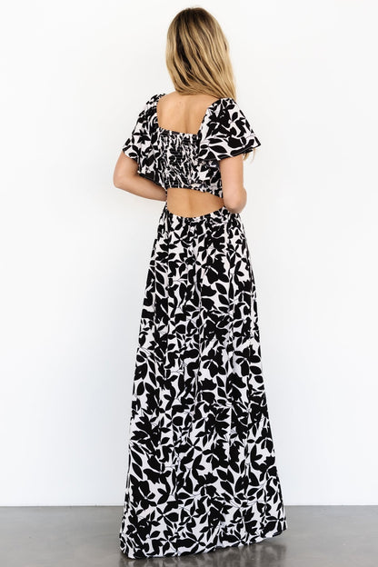 Adira Maxi Dress | Black Floral - Baltic Born