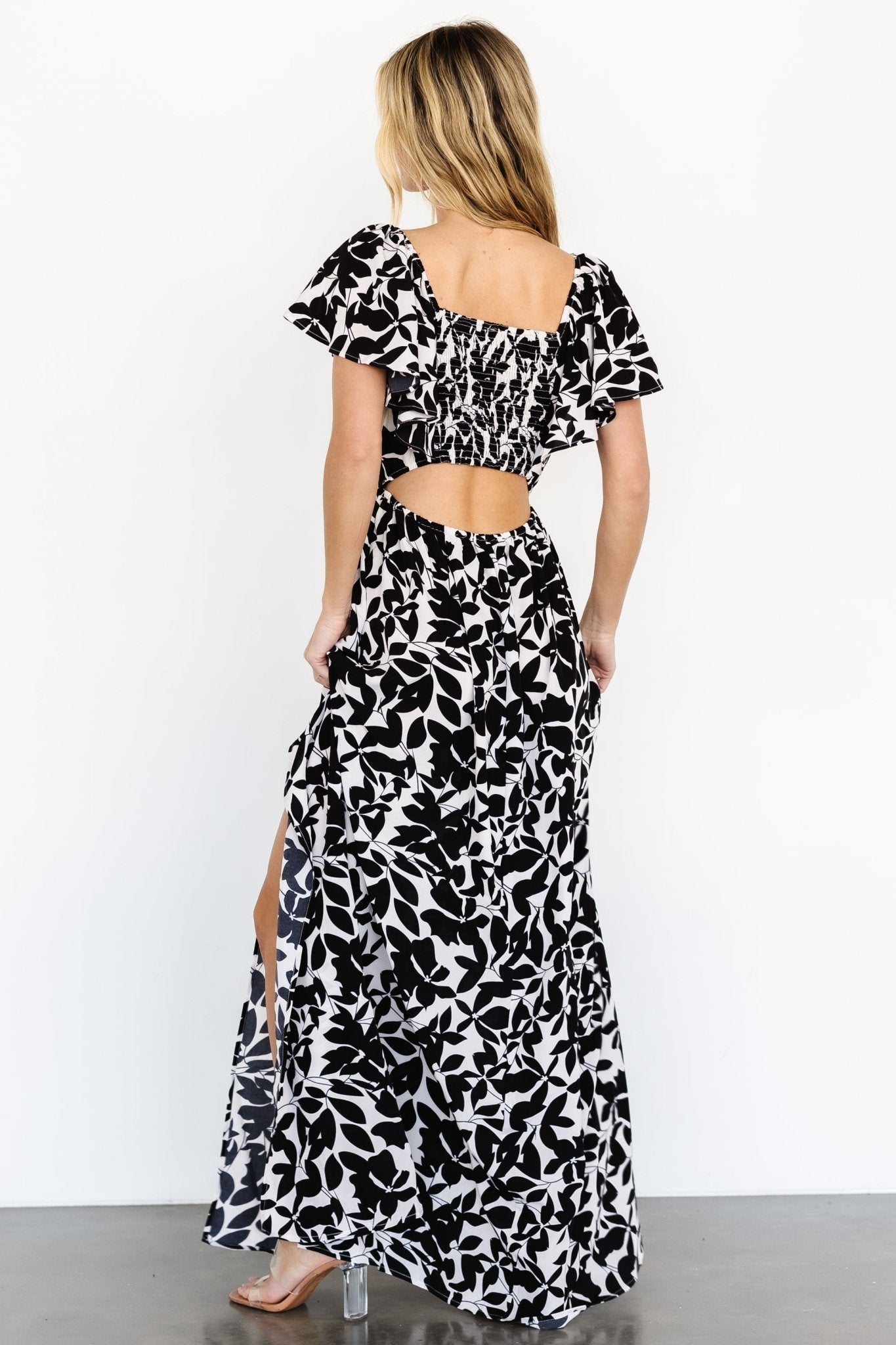 Adira Maxi Dress | Black Floral - Baltic Born